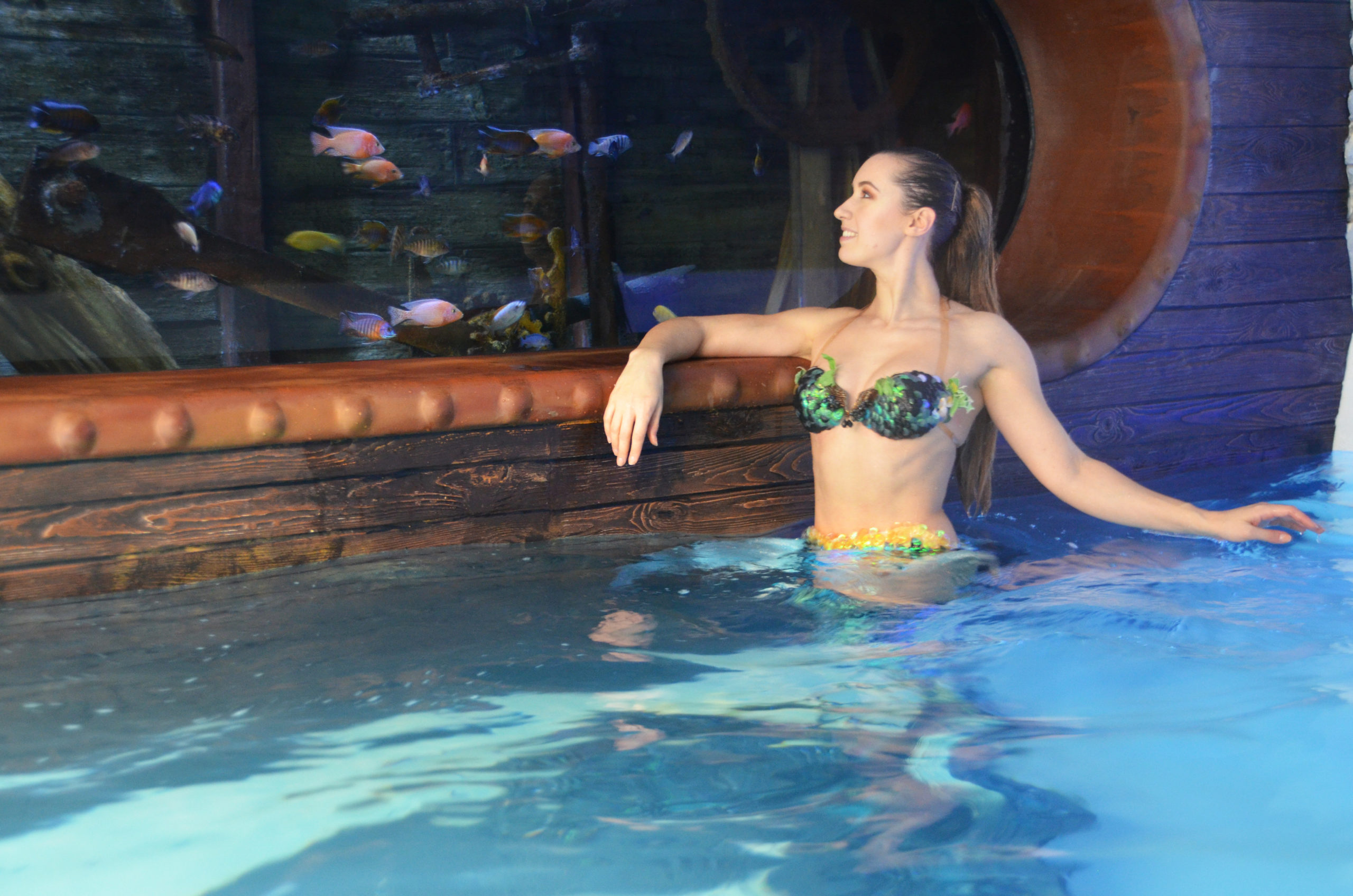 Ontmoet Mermaid Celine in Bellewaerde Aquapark
